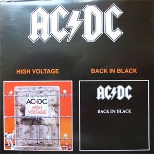 Disco High Voltage / Back In Black de AC/DC
