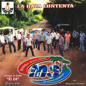 Disco La Raza Contenta de Banda MS