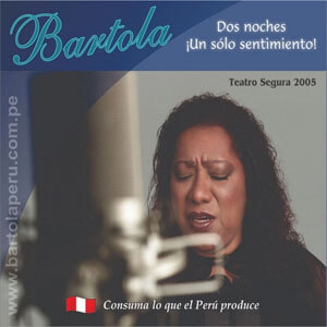 Disco Dos Noches un Solo Sentimiento de Bartola