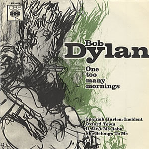 Disco One Too Many Mornings de Bob Dylan