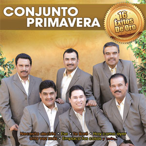 Disco 16 Éxitos de Oro de Conjunto Primavera
