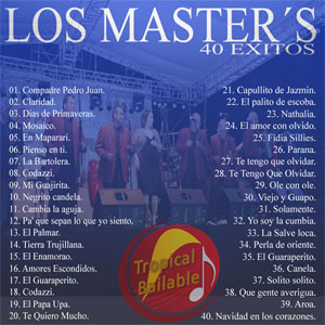 Disco 40 Éxitos de Los Master de Maracaibo